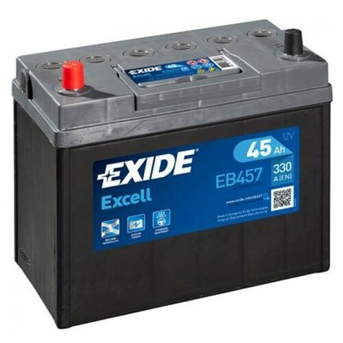Exide EB457 12V 45Ah L+ akumulator Slike