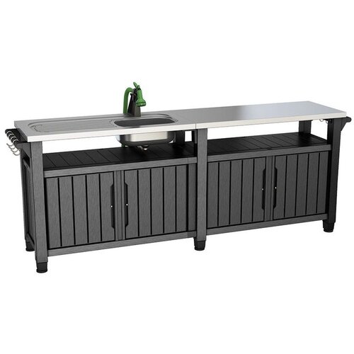 Keter kuhinjski otok Unity Chef 415L, graphite Cijene