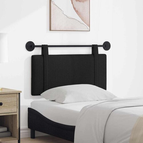  Držeće uzglavlje Zidne Jednobojno Crna 90 x 55 x 5 cm tkanina - Crna 80 cm bez LED svjetla Cijene