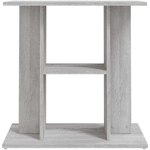  Stalak za akvarij sivi sonoma 60x30x60 cm, inženjerski drvo Slike