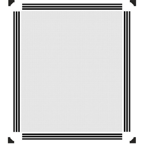  Magnetski prozorski zaslon protiv insekata antracit 100x120 cm Slike