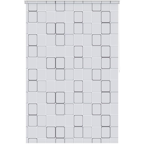  Roleta za tu&amp;scaron; 140 x 240 cm s uzorkom kvadrata Slike
