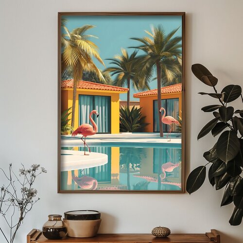 Wallity Zidna slika GE094, 35 x 47 cm Cene