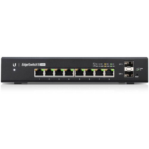 Ubiquiti edgeswitch 8 port, 150 w, eu ( ES-8-150W-EU ) Cene