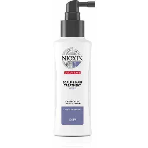 Nioxin System 5 Colorsafe Scalp & Hair Treatment kura brez spiranja za kemično obdelane lase 100 ml
