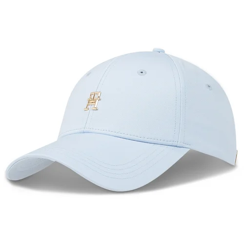 Tommy Hilfiger Kapa s šiltom Essential Chic Cap AW0AW15772 Breezy Blue C1O