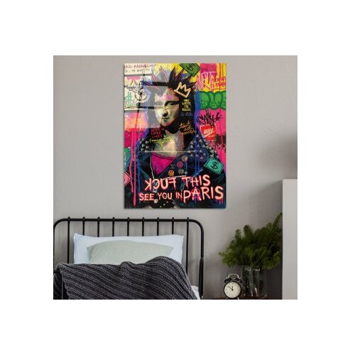 Wallxpert Slika od kaljenog stakla 70x100cm Slike