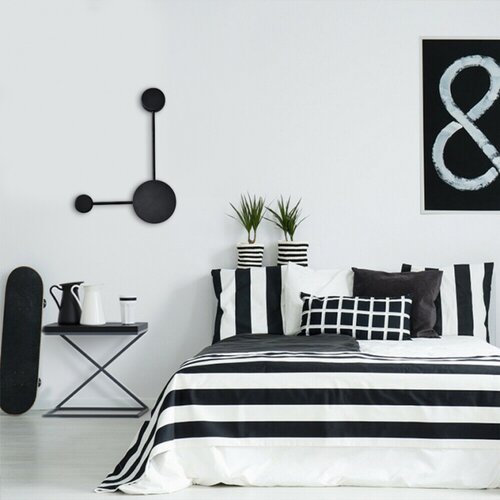 Vesta 472 zidna lampa 8W 3000K crna Cene