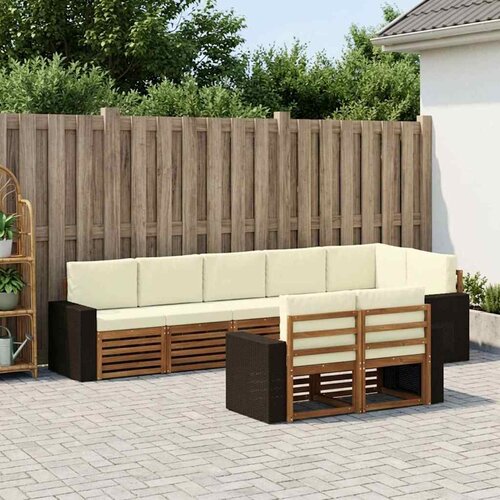  Set vanjskih sofa 8 kom. Poliester Cijene