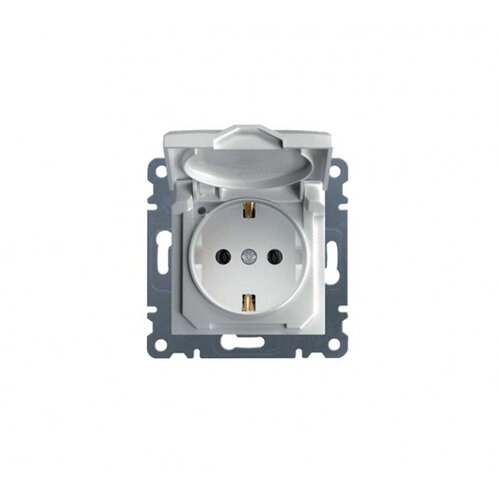 HAGER LUMINA utičnica &amp;scaron;uko sa poklopcem 16A, 250V WL1150 Slike