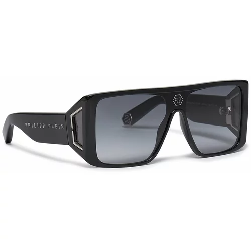 Philipp Plein Sončna očala SPP014V Shiny Black 0700