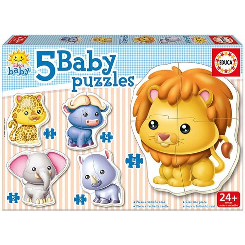 Educa borras Puzzle Divlje Životinje 2-5 Dijelova Cene