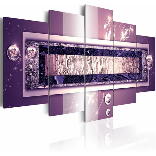  Slika - Purple cascade 100x50