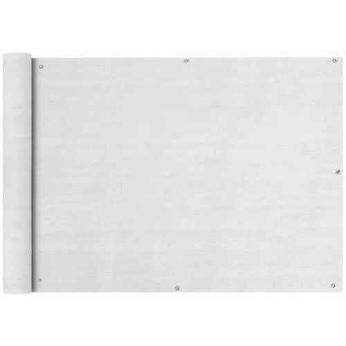 Balkonska Zaštita HDPE 75x600 cm Bijela