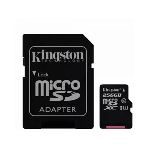 Micro SD 256GB Kingston SDCS2/256GB w/adapter Cene