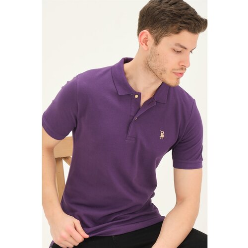 Dewberry T8561 MALE TSHIRT-PURPLE Cene