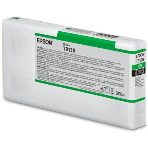 Epson ink cartridge green T 913 200 ml T 913B Slike