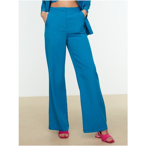 Trendyol Blue Wide Trousers - Women Slike