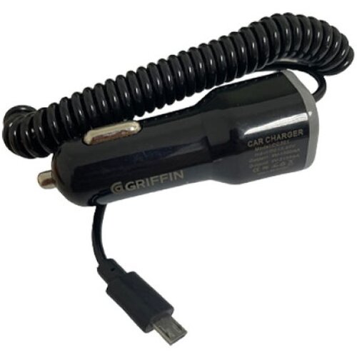Griffin auto punjač premium in 2.1A micro usb crni Slike