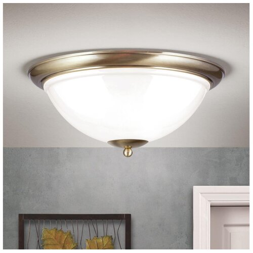 Orion dl 7-677/50 - stropna svetiljka austrian old lamp 3xE27/60W/230V bronza/bela Cene
