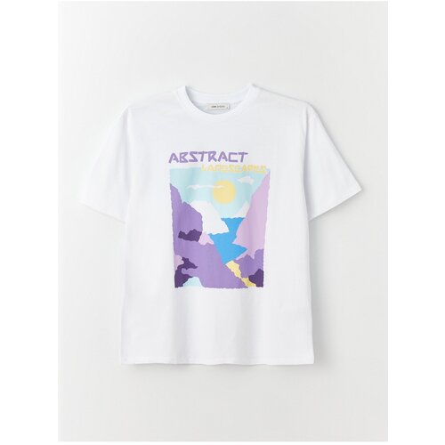LC Waikiki T-Shirt - White Slike