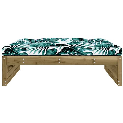  Vrtni tabure 120 x 80 cm od impregnirane borovine Slike