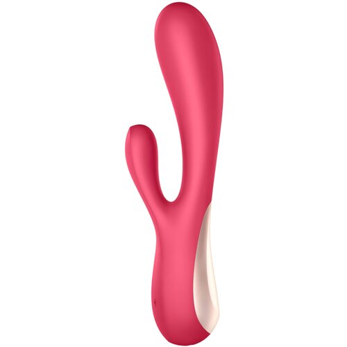 Satisfyer Rabbit vibrator Mono Flex APP rdeč Slike