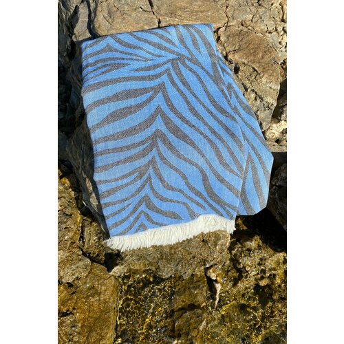 carnival - blue blue fouta (beach towel) Slike