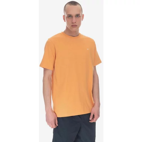 Wood Wood Bombažna kratka majica oranžna barva
