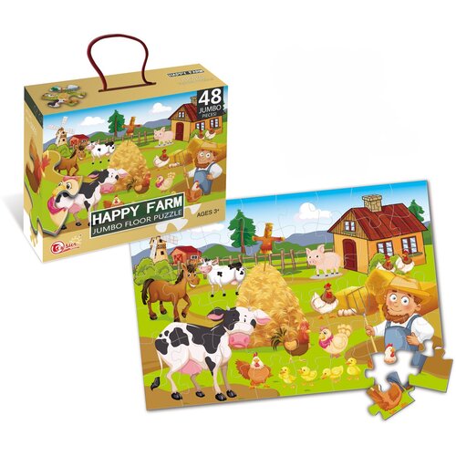 Merx Puzzle srećna farma &amp;ndash; 48 delova Slike