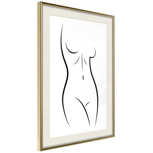  Poster - Minimalist Nude 30x45
