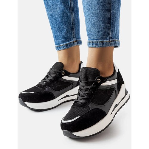 Gemre Black sneakers with Genovesee insert Cijene