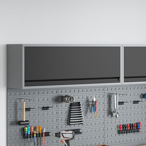 vidaXL Kabinet za alate Siva, Crna Čelik 100 x 25 x 35 cm Cene