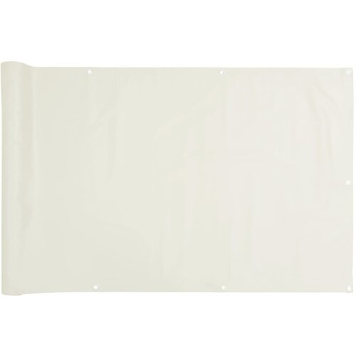 vidaXL Balkonsko platno za zasebnost belo 400x75 cm PVC, (21416342) Cene