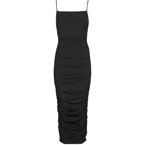 Michael Kors RUCHD FITTD MIDI DRS Crna Slike