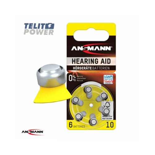 Ansmann Baterija za slu&scaron;ni aparat PR70 / P10 / PR230 / PR536 blister 6 kom Cene