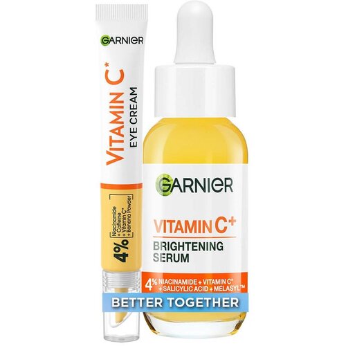 Garnier Vitamin C Set krema za područje oko očiju + serum za lice Cene