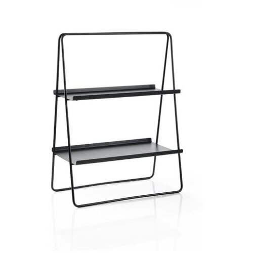 Zone Črna jeklena stoječa polica Zone A-Table Cene