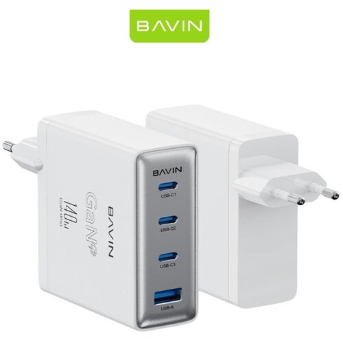 BAVIN PC936Y adapter 140W GAN ultra cip 3 TYPE C 1 USB CE Cene