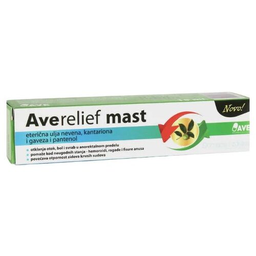 AVE Pharmaceutical Mast protiv hemoroida i fisura AVErelief, 15ml Cene