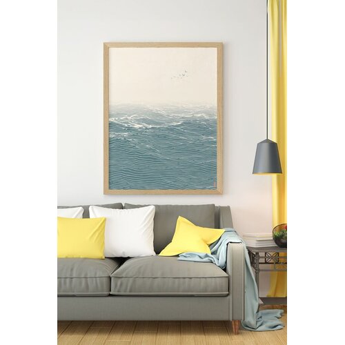 Wallity Uokvirena slika Lmnmdl5, 33x48 cm Cene
