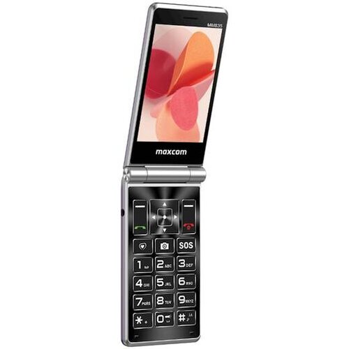 ODPRTA_EMBALAZA MAXCOM preklopni telefon MM835, vijolična Cene