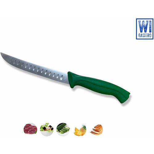 Wi Gastro nož za povrće 24/13cm l k - s s 44 zeleni Slike