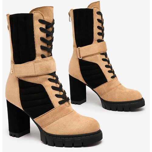 Resti Light brown women's insulated Sehhra post boots Cene