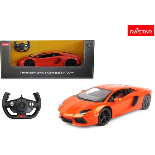  R/C Car 1:10 Lamborghini Aventador Orange RASTAR Cene