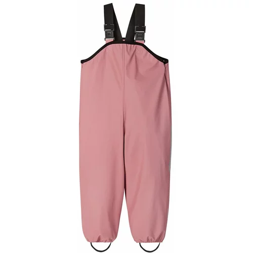 Reima Otroške dežne hlače roza barva