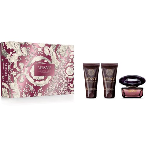 Versace Crystal Noir darilni set za ženske Slike