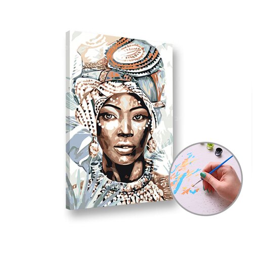  Slikanje po brojevima - Afrička žena Slike