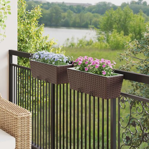  Ograda 2 pcs 50 x 17 x 17 cm Metal Cijene