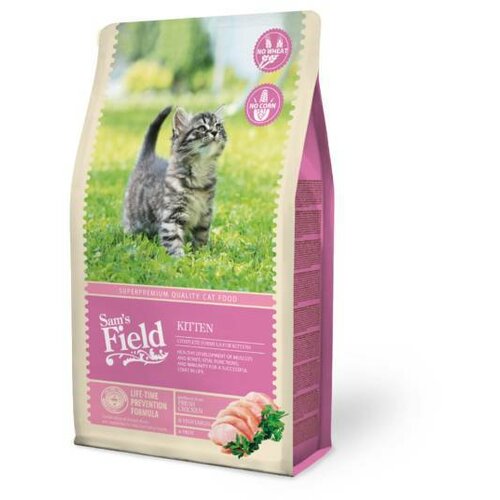 Sams Field hrana za mačiće kitten - piletina - 6kg + 1.5kg gratis Cene